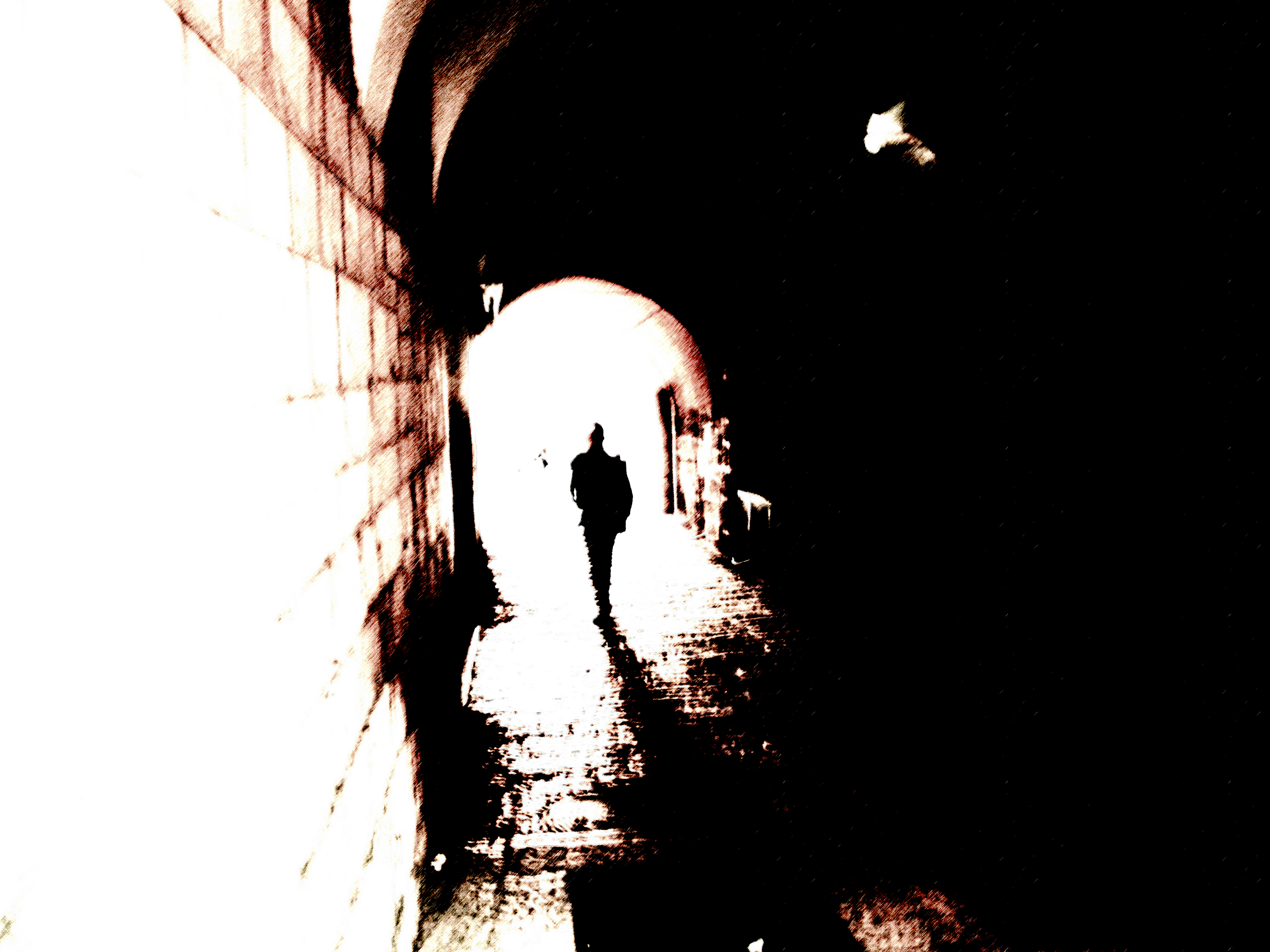 Using self-awareness to walk out of the darkness it created