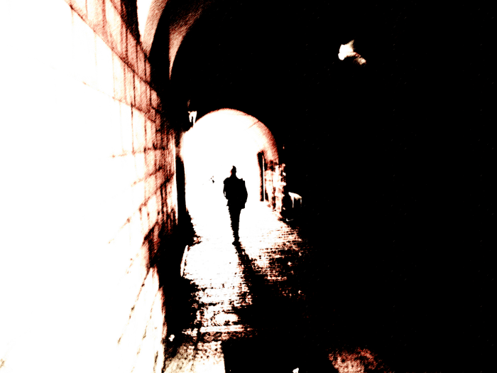 Using self-awareness to walk out of the darkness it created